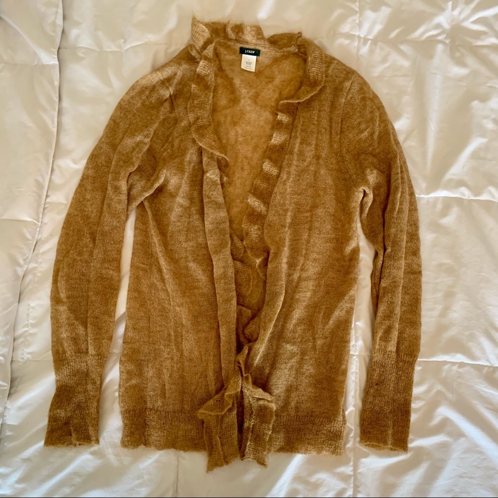 J Crew Open Cardigan